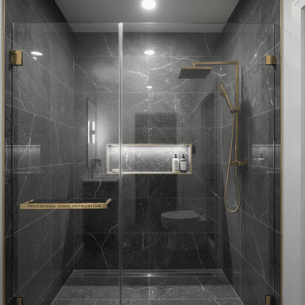 High-end shower remodel